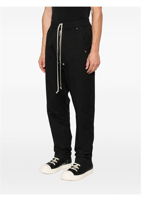 pantaloni bela uomo neri RICK OWENS | RU02E1361 TE09